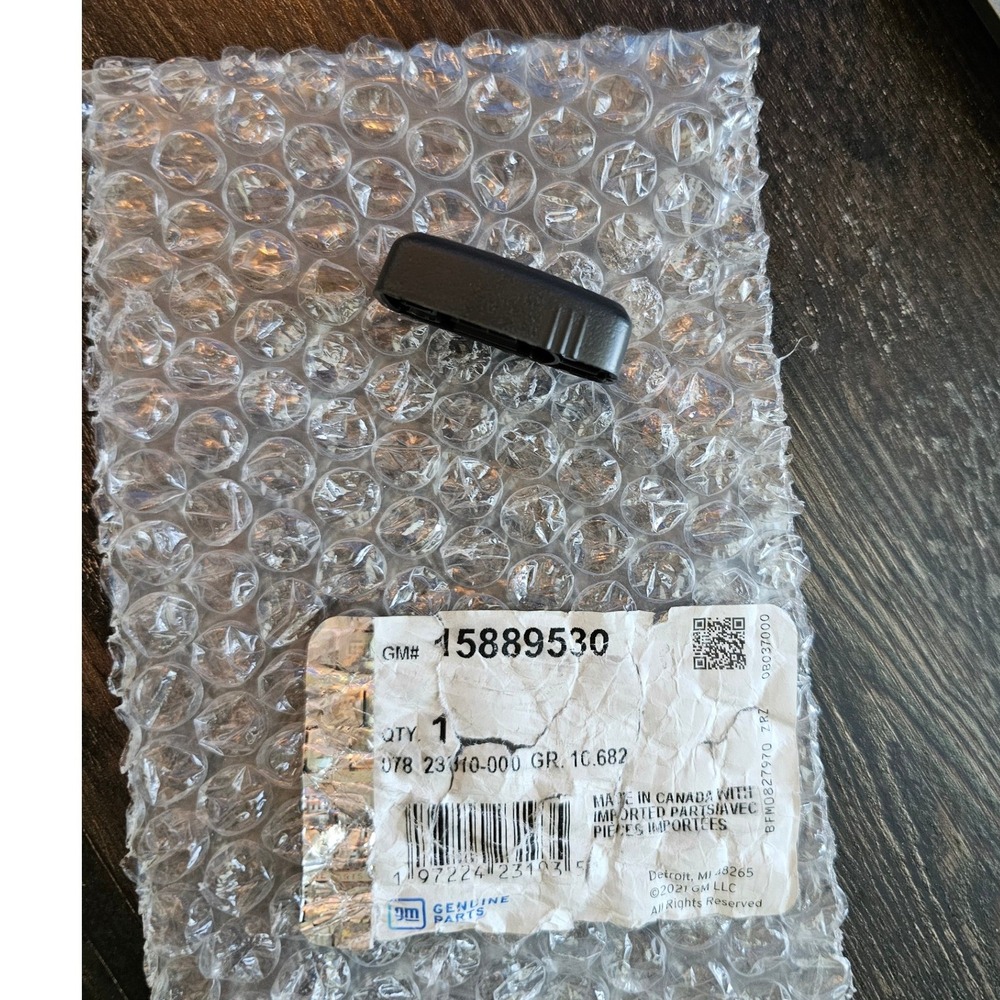 GM Genuine Parts 15889530 Seat Adjuster Handle Knob Black OEM Replacement
